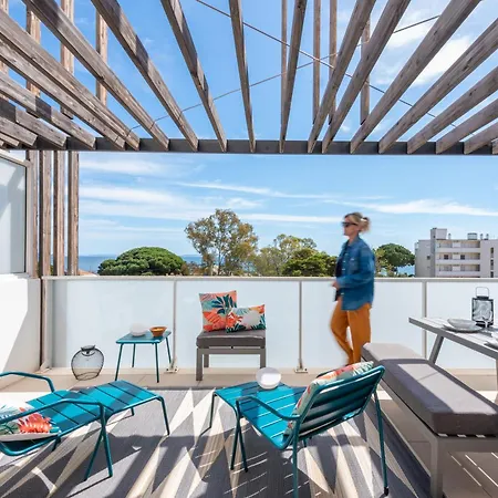 Appartement Vue Mer 50M Plage Des Salins Piscine 2 Parkings Terrasse Hyeres Exterior photo
