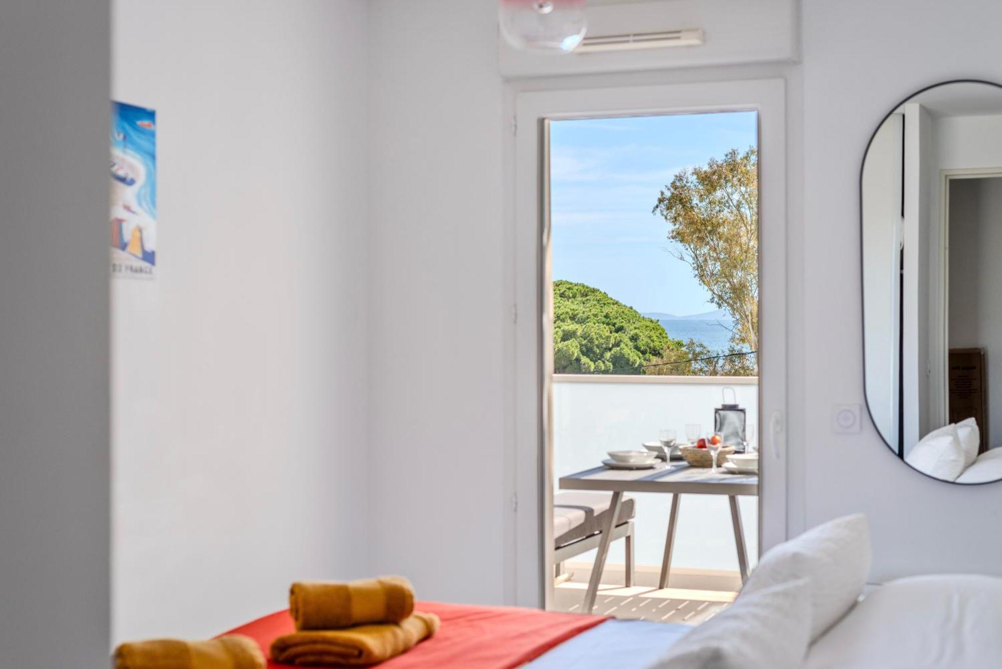 Vue 50m Des Salins Piscine 2 Parkings Terrasse * Hyeres